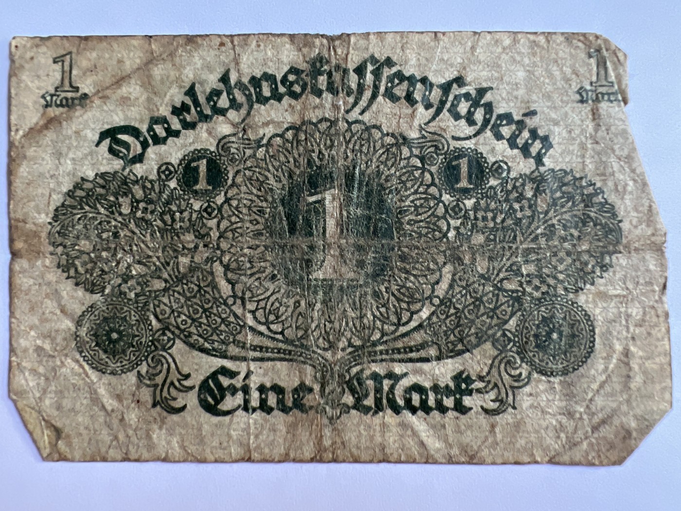 泡泡堂第380期 纸币、邮封专场 （无押金，捡漏，全场20包邮，偏远地区除外，接收代拍业务） 德国1马克