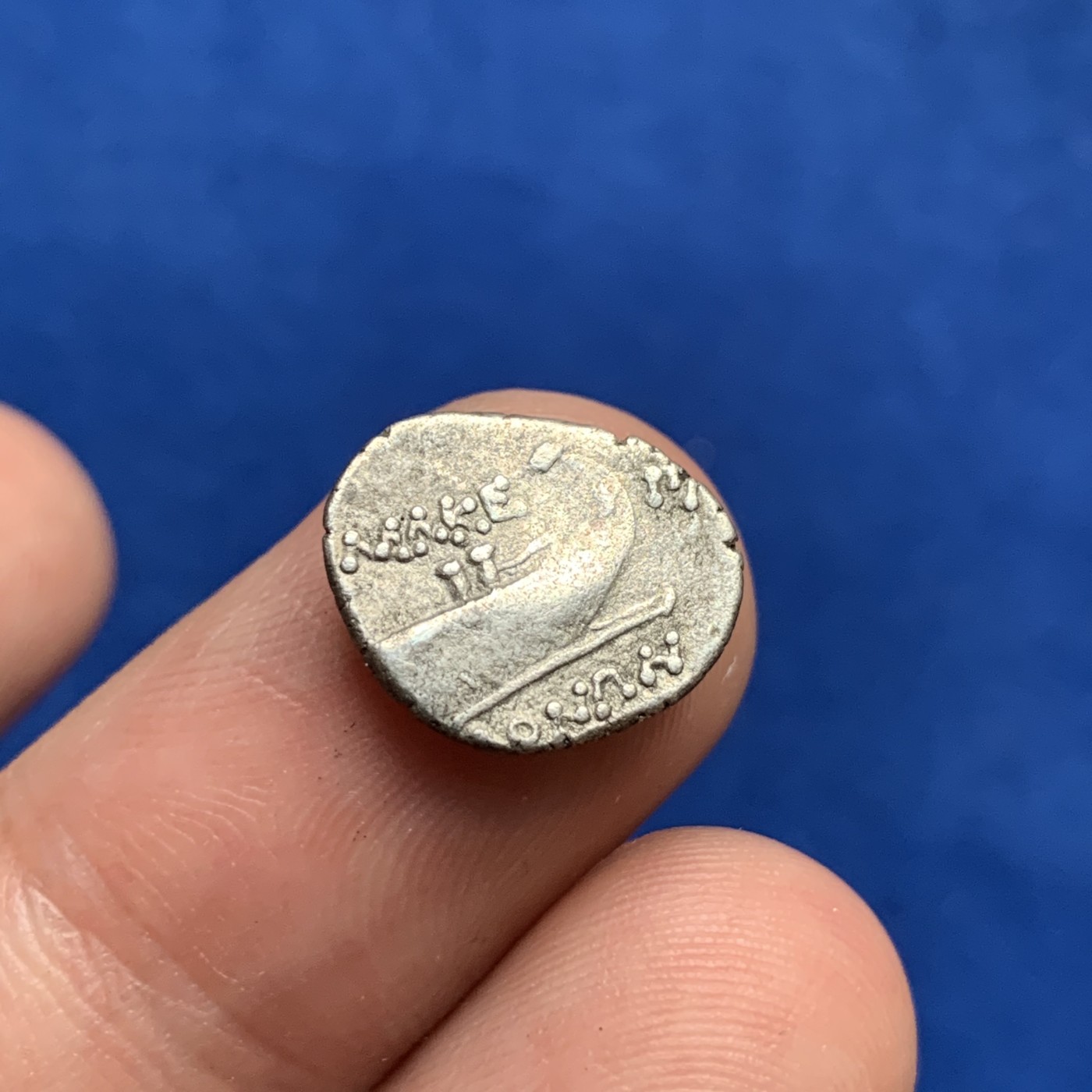 《竞宝斋》第190场-周日，周一 2场 (全场包邮) 古希腊银币 水泽仙女与船  打制的很不错 比较过去2000多年