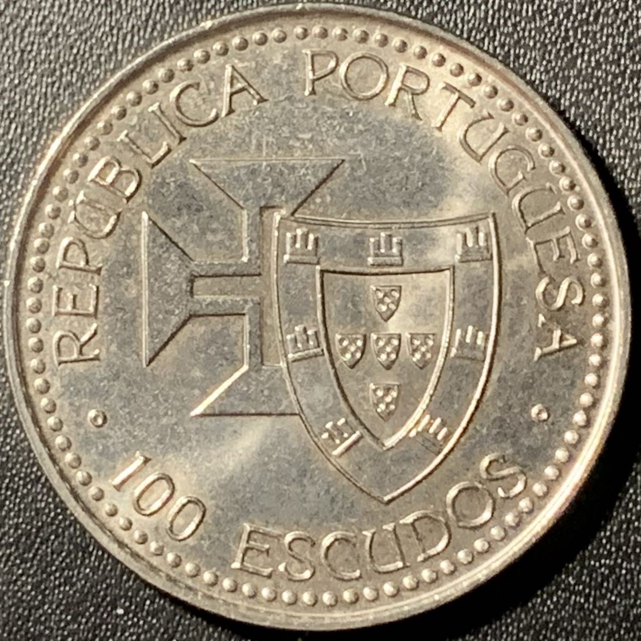 紫瑗钱币——第296期拍卖 葡萄牙 1989年 发现马德拉 100埃斯库多 纪念镍币