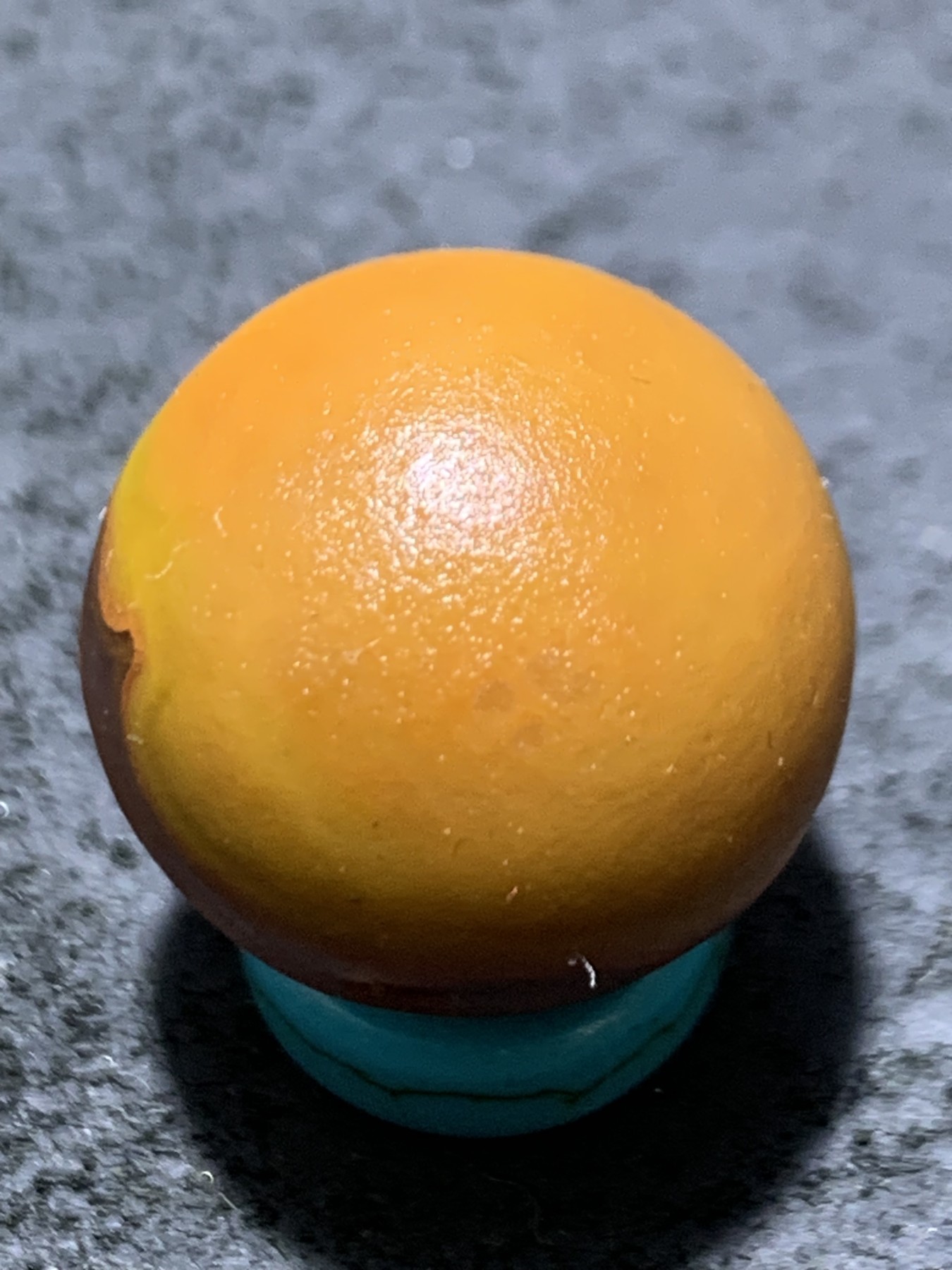 精美冰飘亚光战国红玛瑙手工俏色巧雕富贵有余一个，