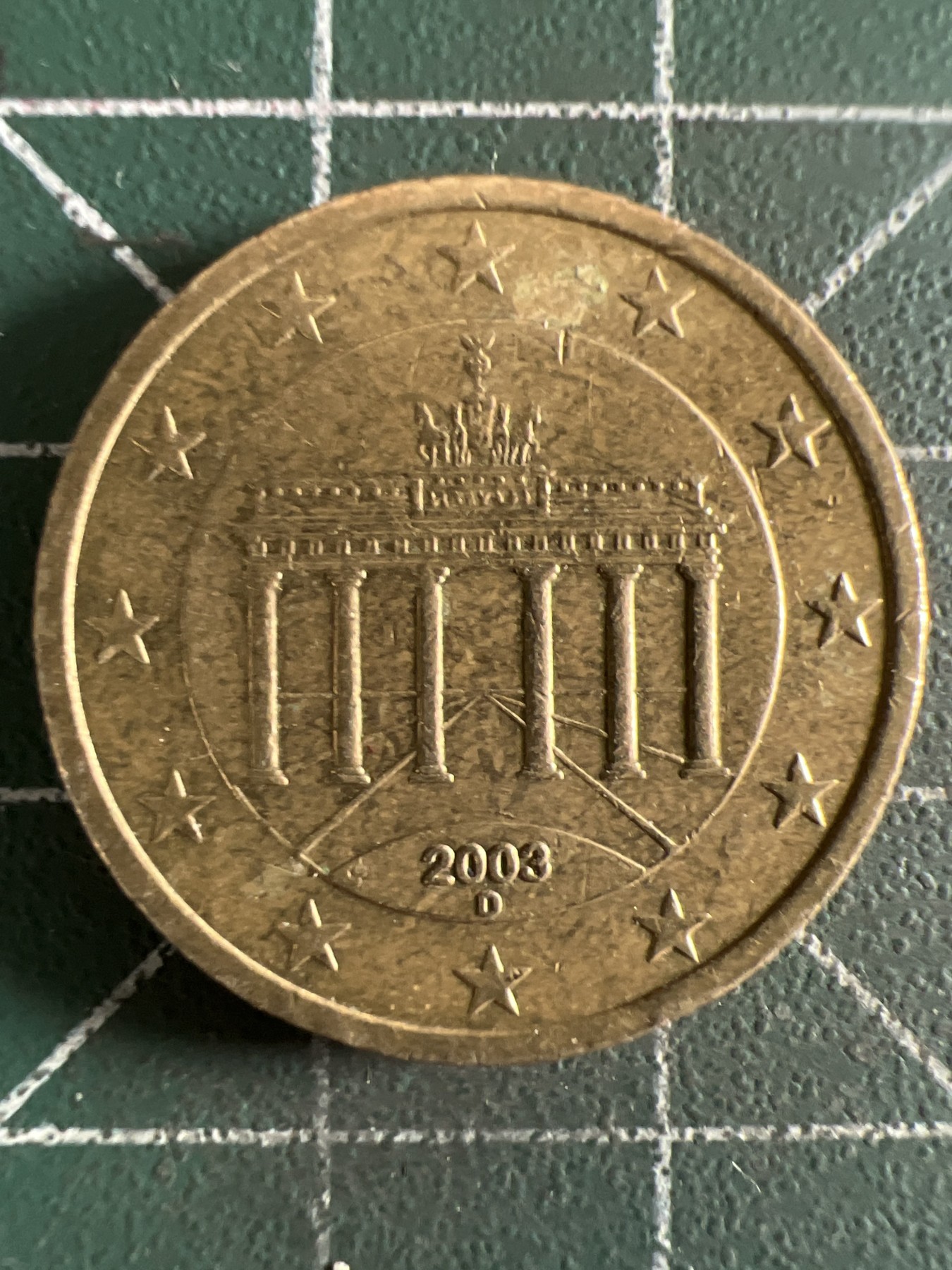 第402期 硬币专场 （无押金，捡漏，全场20包邮，偏远地区除外，接收代拍业务） 德国50欧分