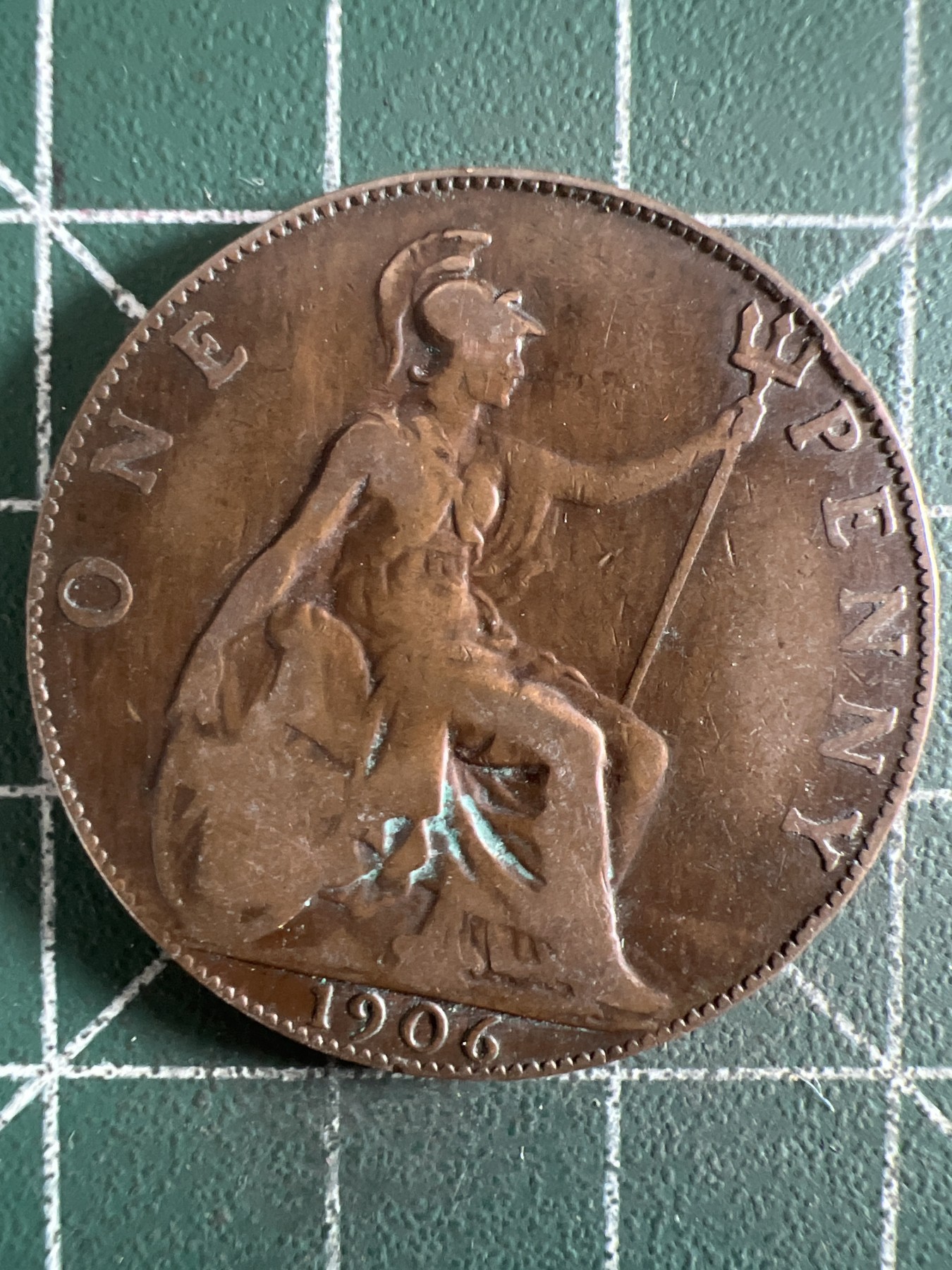 第402期 硬币专场 （无押金，捡漏，全场20包邮，偏远地区除外，接收代拍业务） 乔五一便士1906年