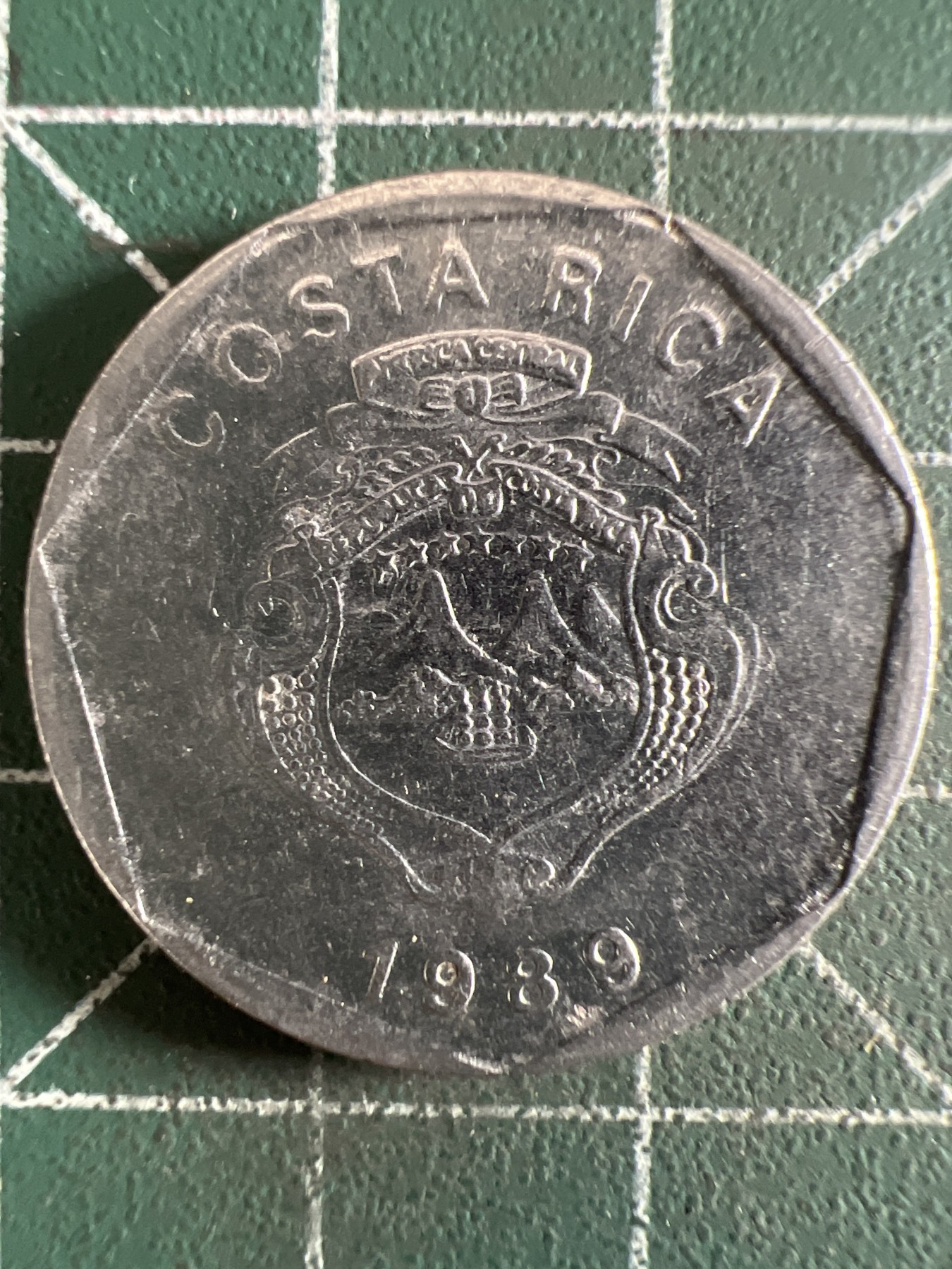 第420期 硬币专场 （无押金，捡漏，全场20包邮，偏远地区除外，接收代拍业务） 哥斯达黎加5克朗