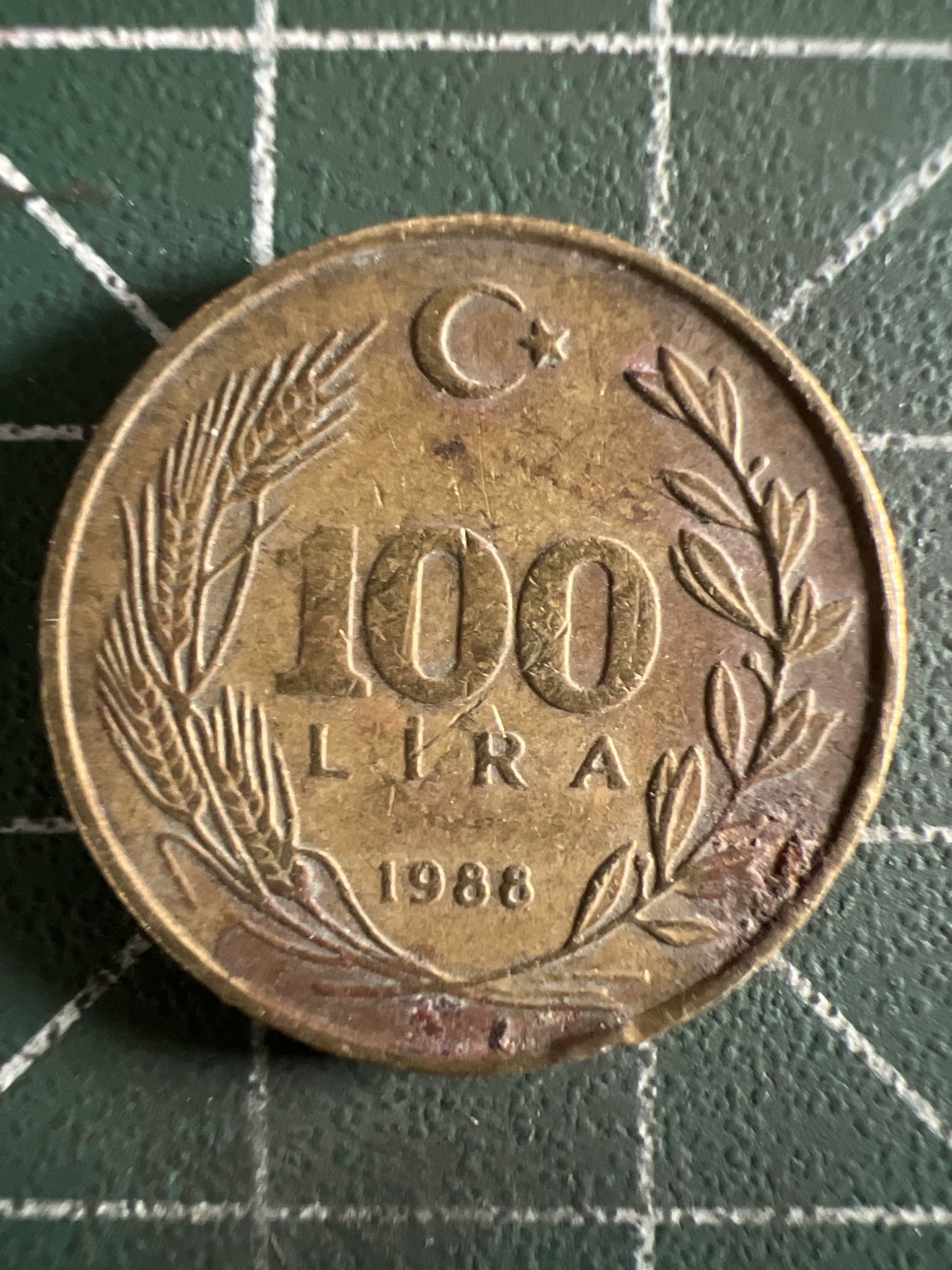 第402期 硬币专场 （无押金，捡漏，全场20包邮，偏远地区除外，接收代拍业务） 土耳其100里拉