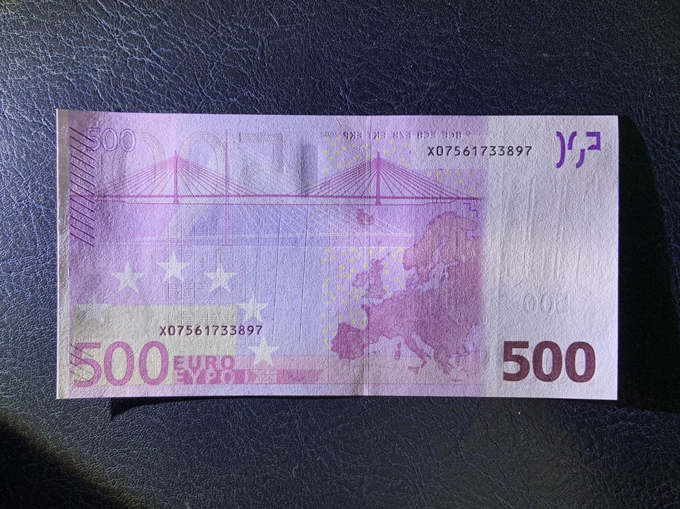 收藏联盟Quantum Auction 第282期拍卖 “多水之乡”-法属圭亚那 欧盟国家德国2002年500欧元 品相全新UNC 全程无4 已经停止发行并逐渐回收