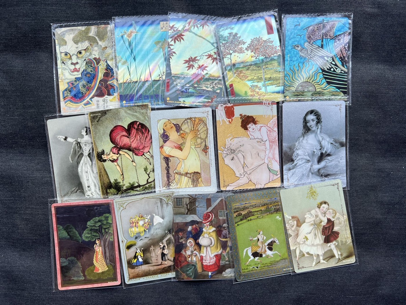 【随心卡拍】【直播】收藏卡拍卖第三期【中福专场】 卡游 大英博物馆 精品卡+美人卡 15张