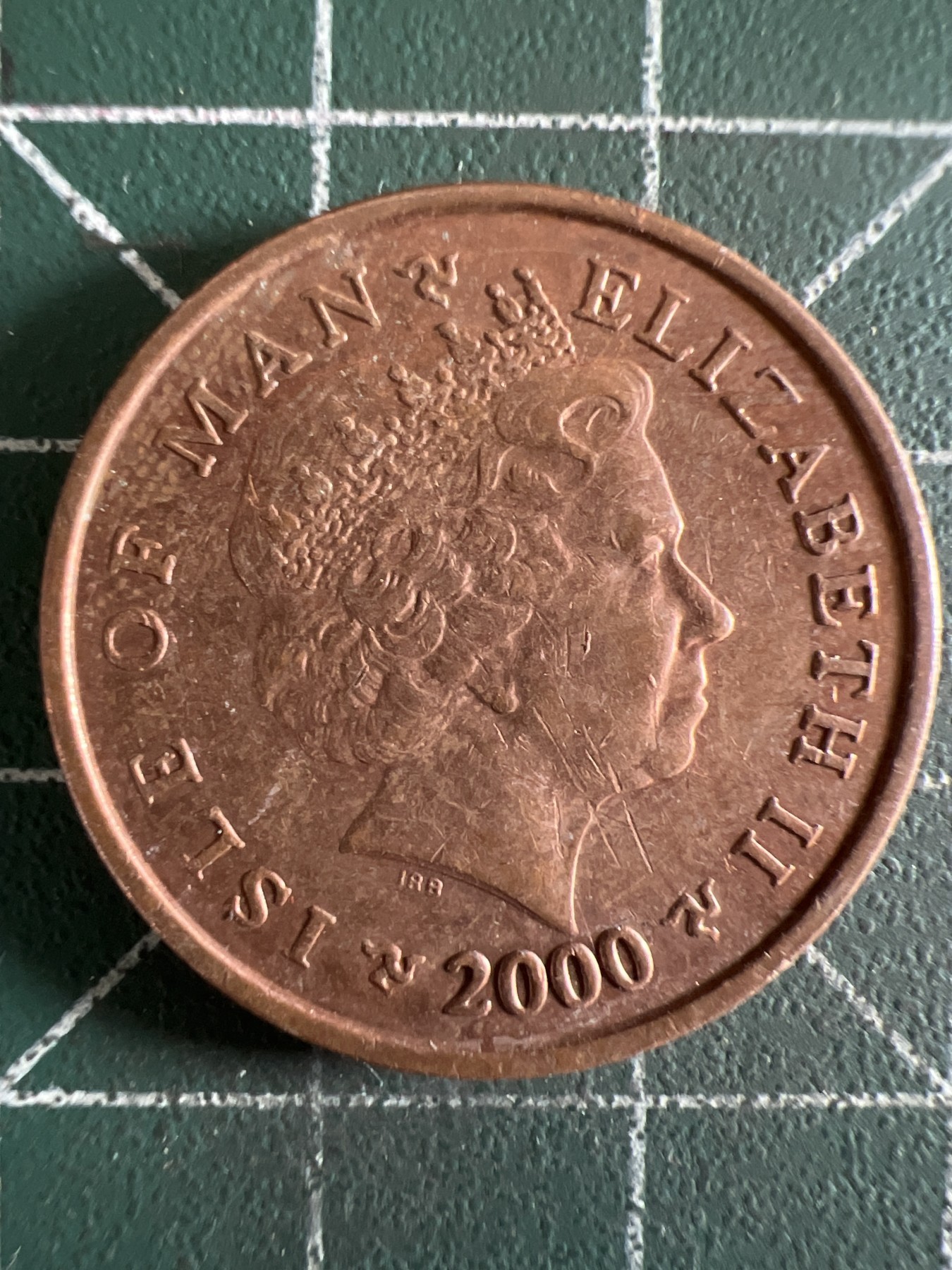 泡泡堂第381期 硬币专场 （无押金，捡漏，全场20包邮，偏远地区除外，接收代拍业务） 马恩岛2便士 帆船