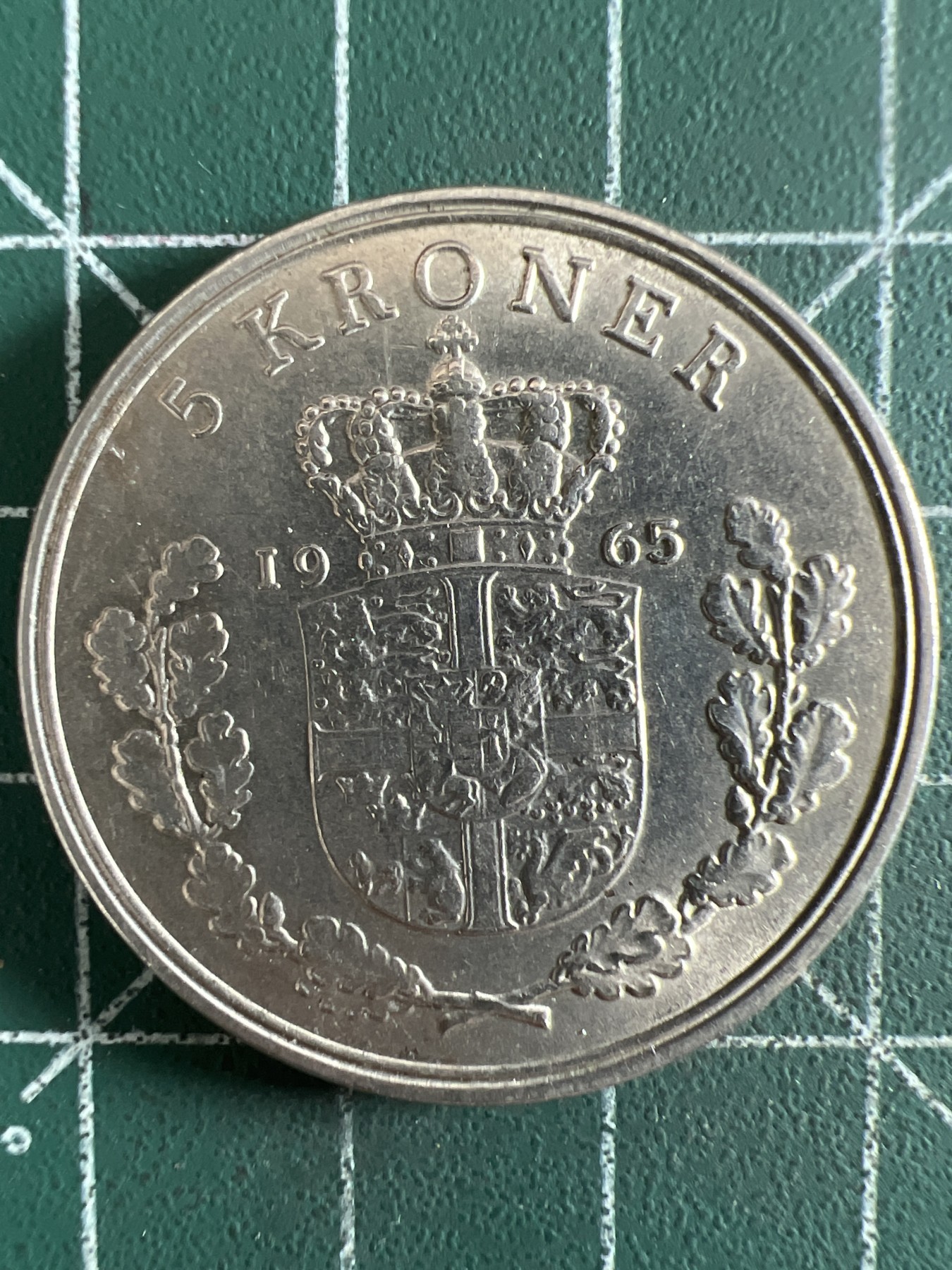 第420期 硬币专场 （无押金，捡漏，全场20包邮，偏远地区除外，接收代拍业务） 丹麦5克朗