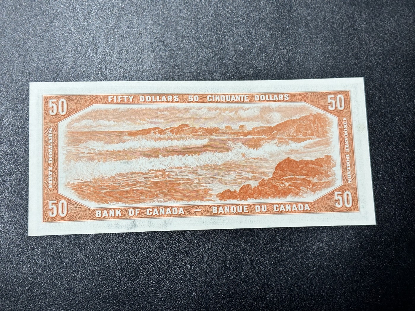 《外钞收藏家》第二百九十二期（连拍第三场） 1954年加拿大50元 全新UNC