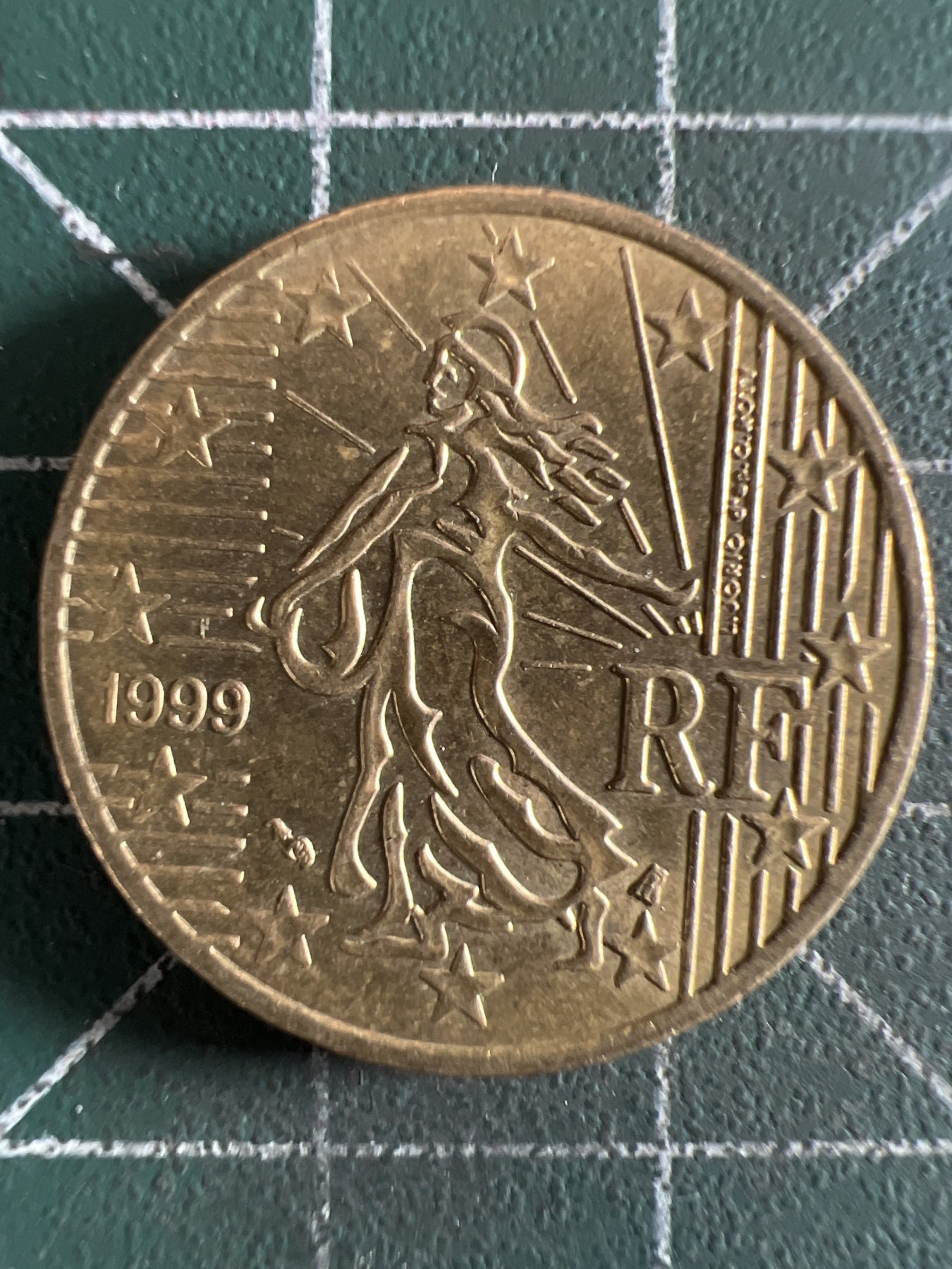 泡泡堂第381期 硬币专场 （无押金，捡漏，全场20包邮，偏远地区除外，接收代拍业务） 法国50欧分