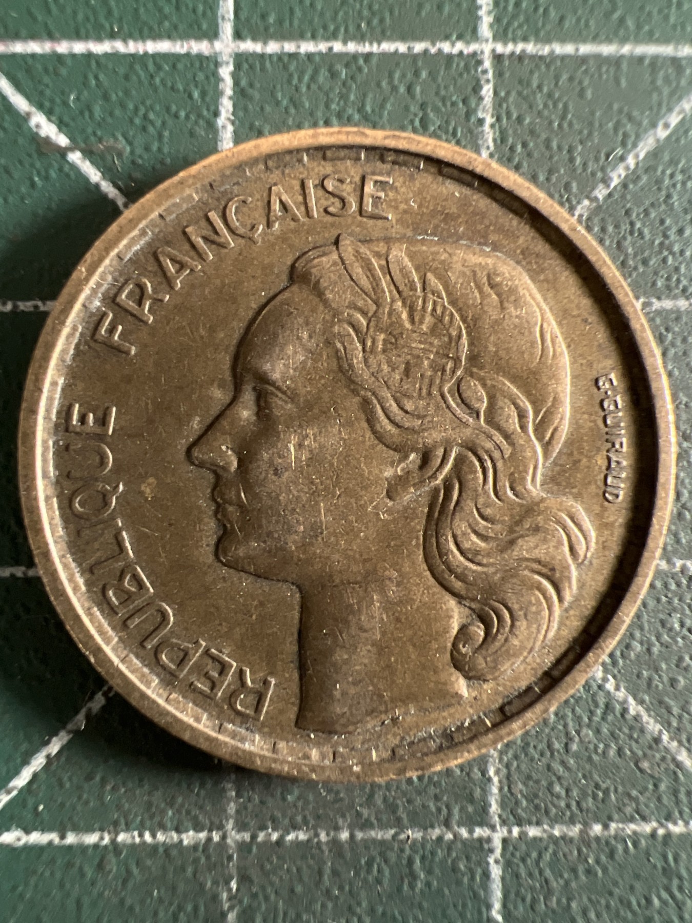第402期 硬币专场 （无押金，捡漏，全场20包邮，偏远地区除外，接收代拍业务） 法国鸡币20法郎