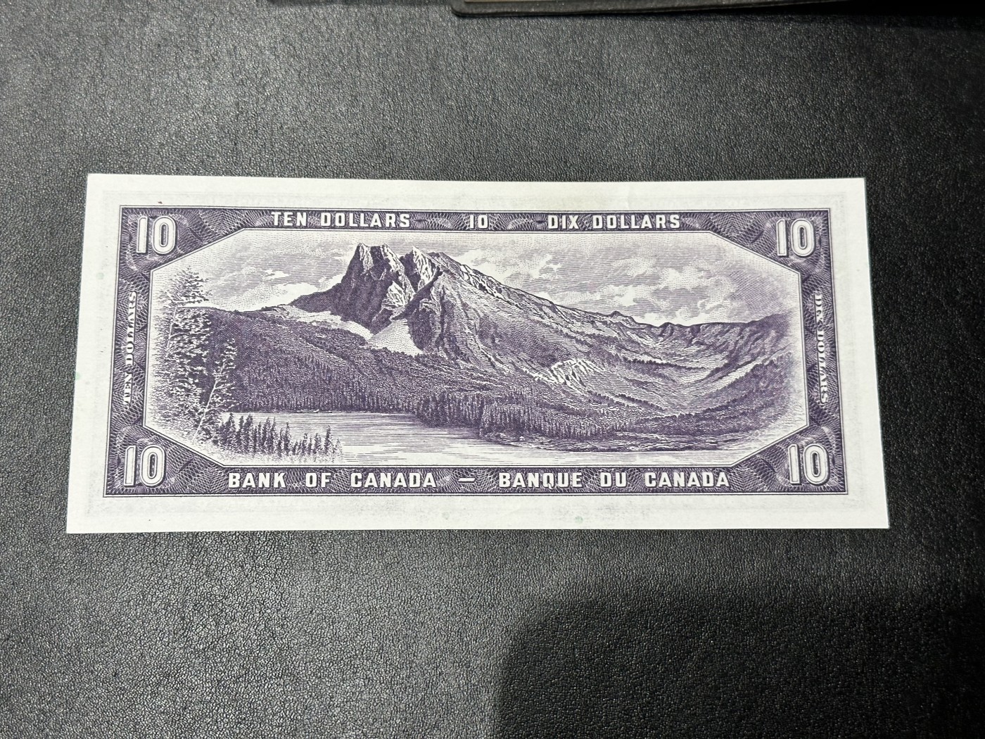 《外钞收藏家》第二百九十二期（连拍第三场） 1954年加拿大10元 全新UNC