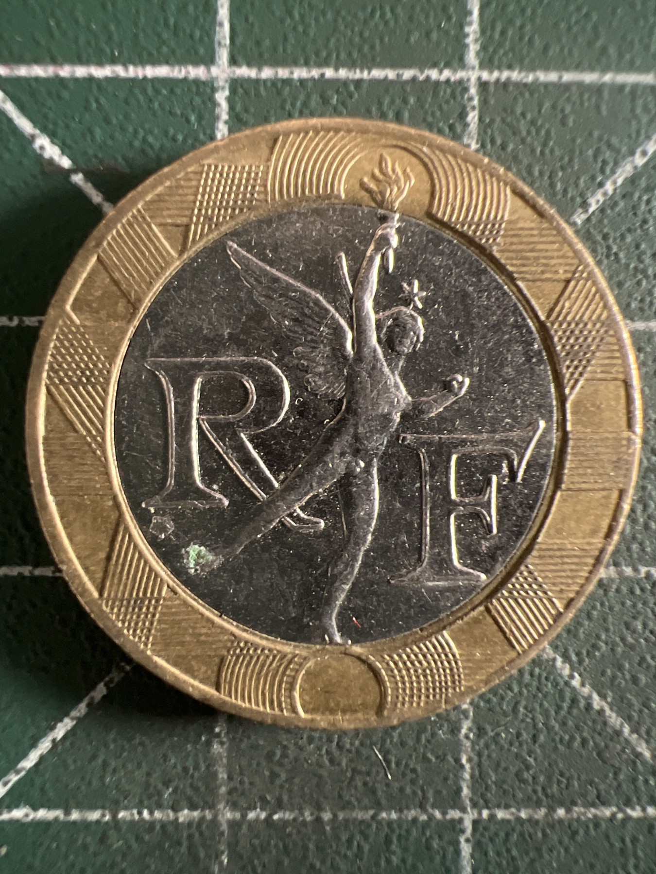 泡泡堂第382期 硬币专场 （无押金，捡漏，全场20包邮，偏远地区除外，接收代拍业务） 法国小飞人纪念币