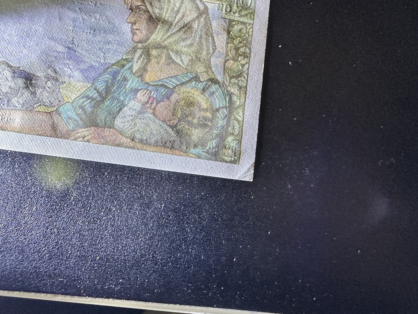 《外钞收藏家》第二百九十二期（连拍第三场） 1944年法国10法郎 一个角折