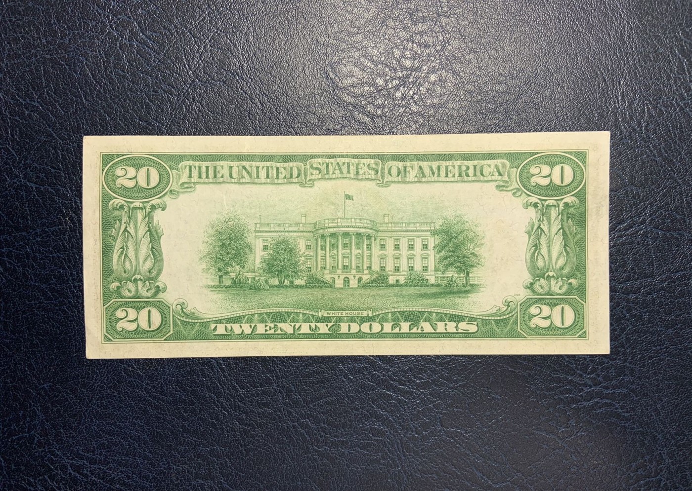 收藏联盟Quantum Auction 第282期拍卖 “多水之乡”-法属圭亚那 美国联邦储备券1934年20元 品相UNC- 