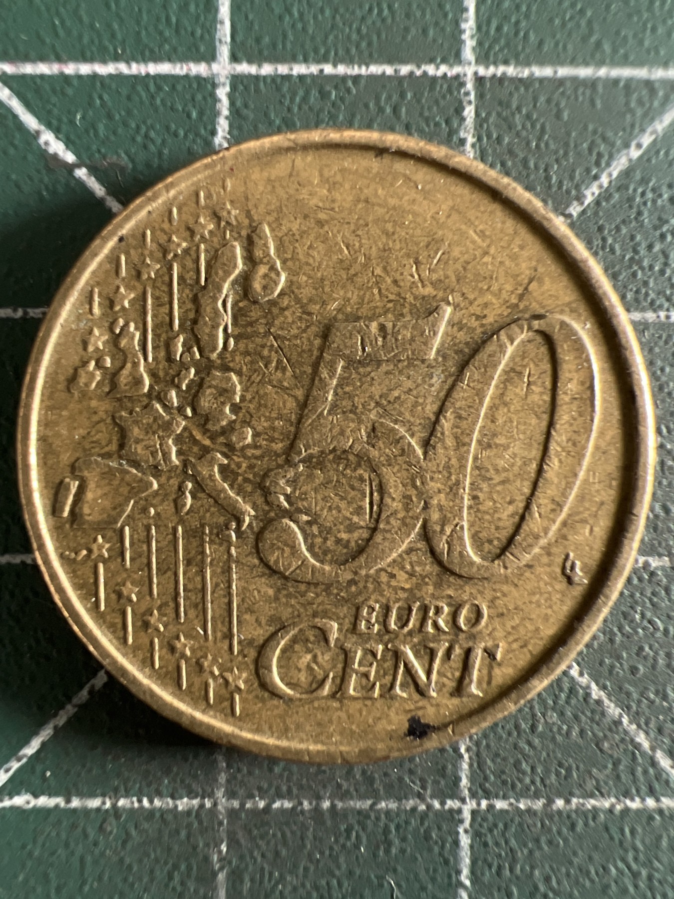 第402期 硬币专场 （无押金，捡漏，全场20包邮，偏远地区除外，接收代拍业务） 比利时50欧分