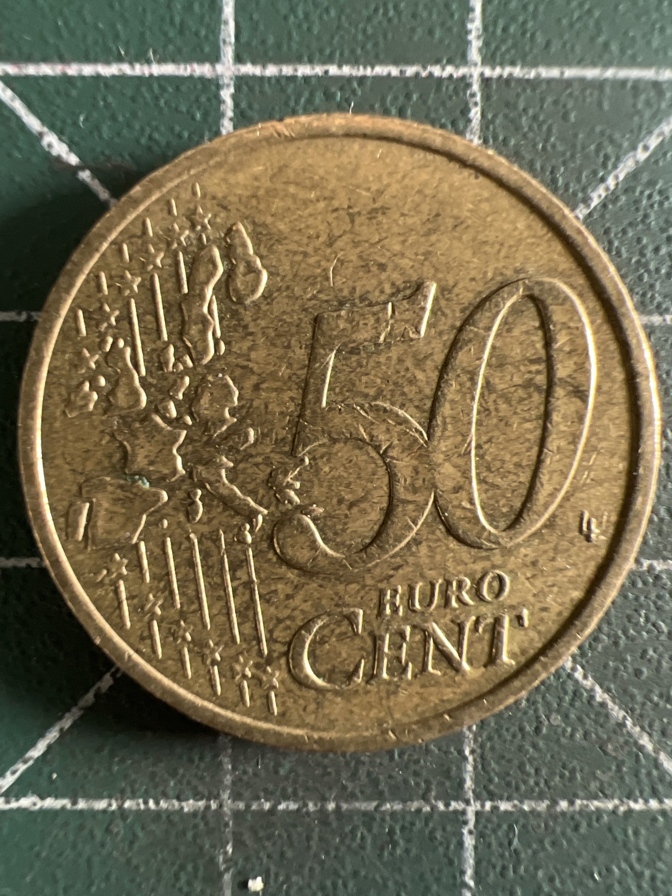 第402期 硬币专场 （无押金，捡漏，全场20包邮，偏远地区除外，接收代拍业务） 德国50欧分