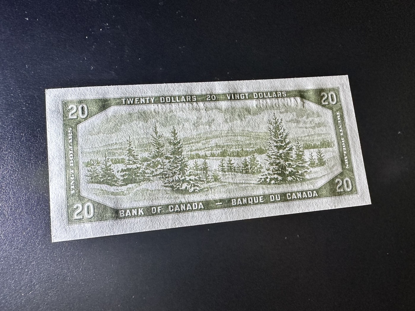 《外钞收藏家》第二百九十二期（连拍第三场） 1954年加拿大20元 全新UNC