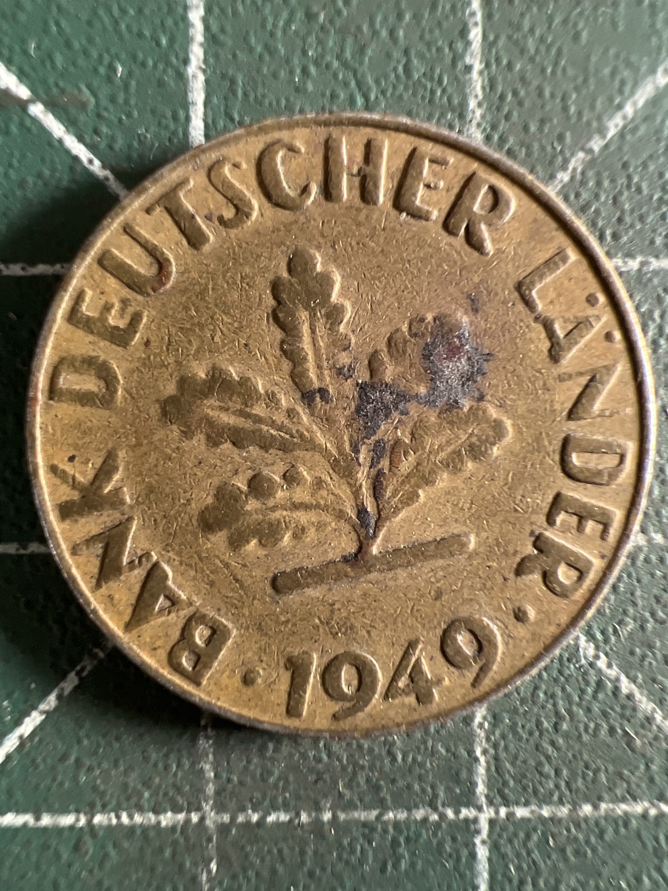 第420期 硬币专场 （无押金，捡漏，全场20包邮，偏远地区除外，接收代拍业务） 1949年德国十分