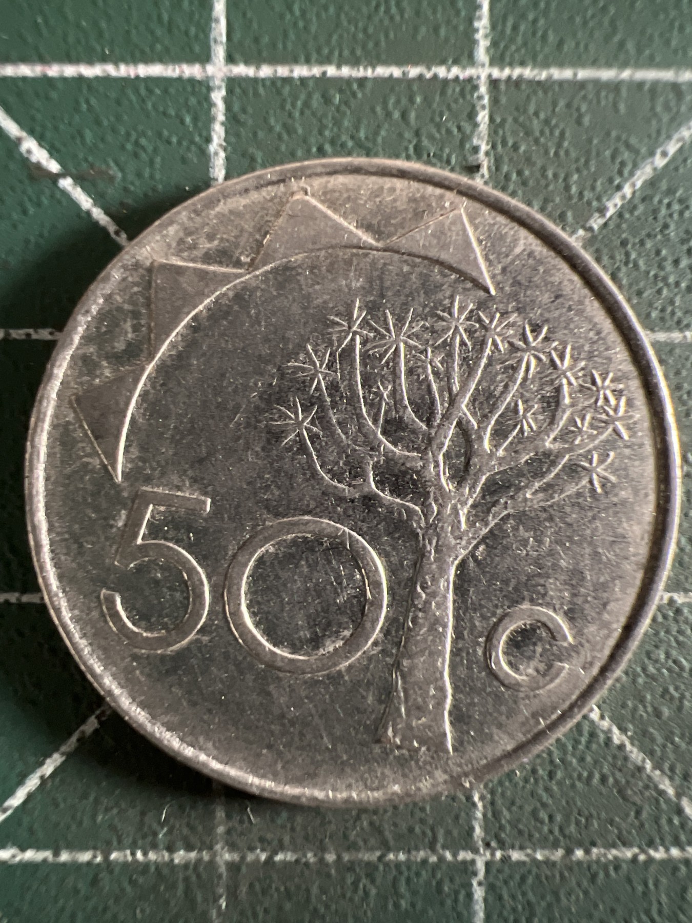 第402期 硬币专场 （无押金，捡漏，全场20包邮，偏远地区除外，接收代拍业务） 纳米比亚50C