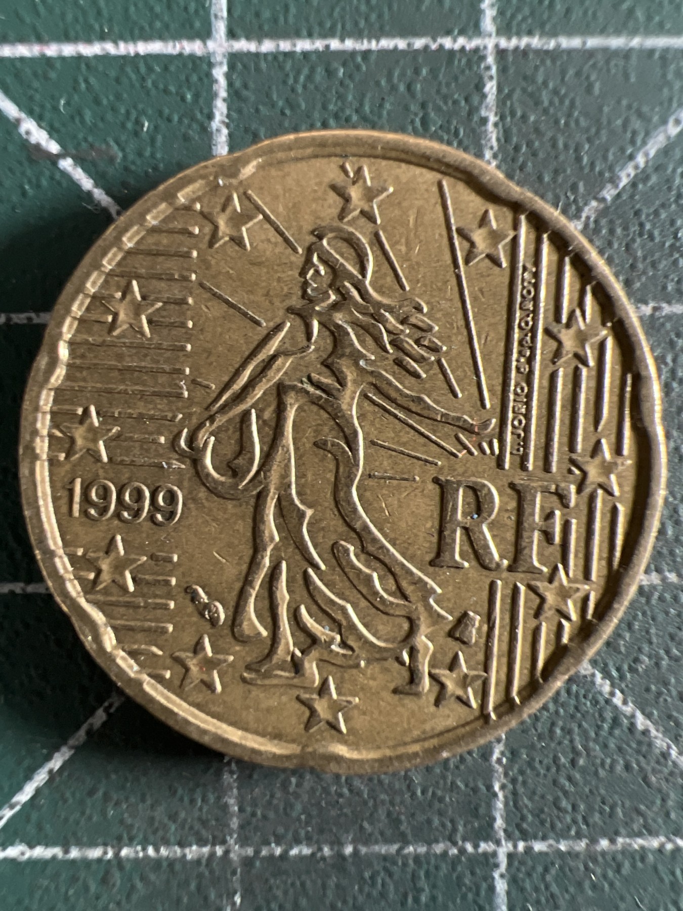 泡泡堂第380期 硬币专场 （无押金，捡漏，全场20包邮，偏远地区除外，接收代拍业务） 法国20欧分