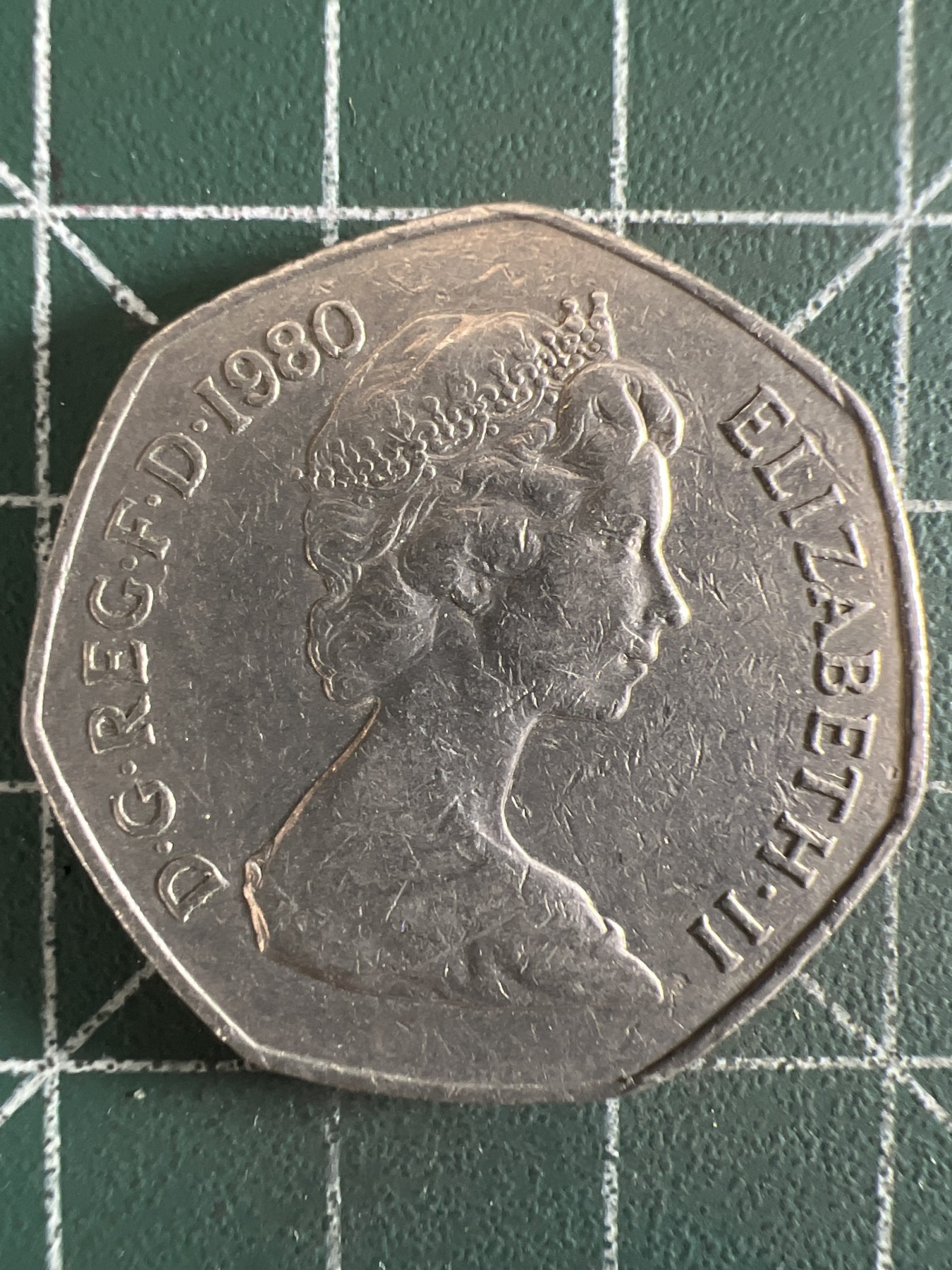 第402期 硬币专场 （无押金，捡漏，全场20包邮，偏远地区除外，接收代拍业务） 英国50便士