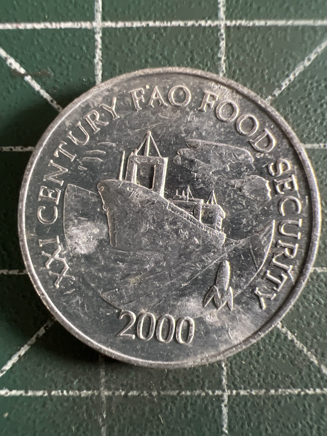 第402期 硬币专场 （无押金，捡漏，全场20包邮，偏远地区除外，接收代拍业务） 巴拿马一分粮食纪念币