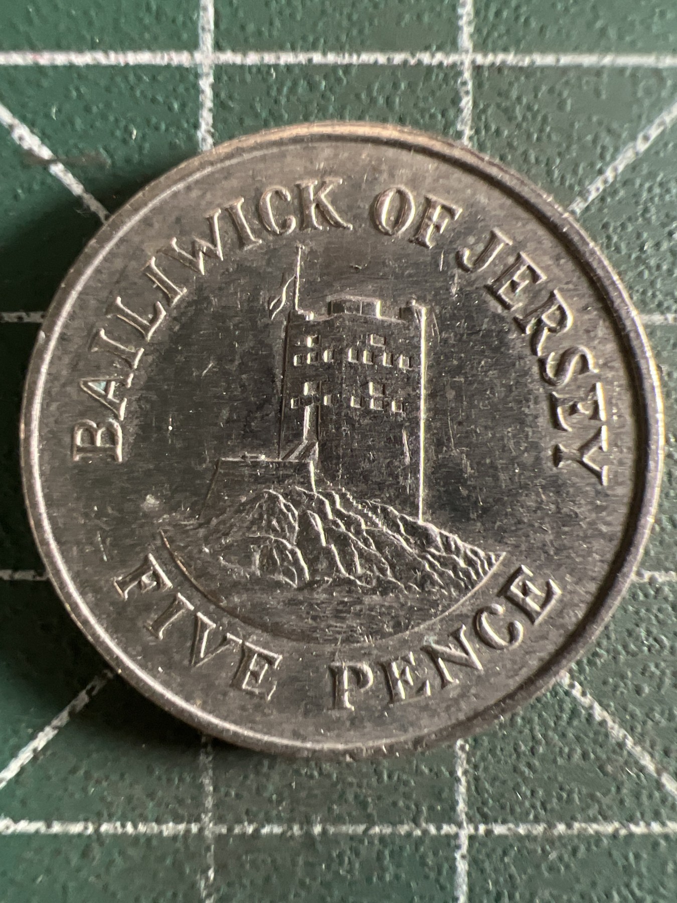 第420期 硬币专场 （无押金，捡漏，全场20包邮，偏远地区除外，接收代拍业务） 泽西岛5便士