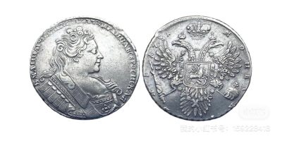 1731沙俄安娜女皇卢布银币 - 1731沙俄安娜女皇卢布银币