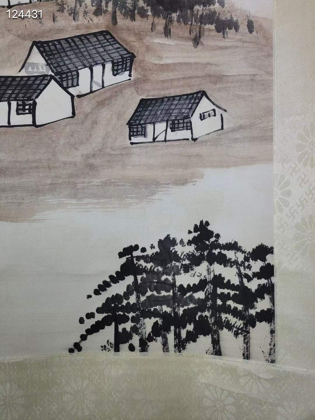 旧藏 老画一幅齐白石水墨画