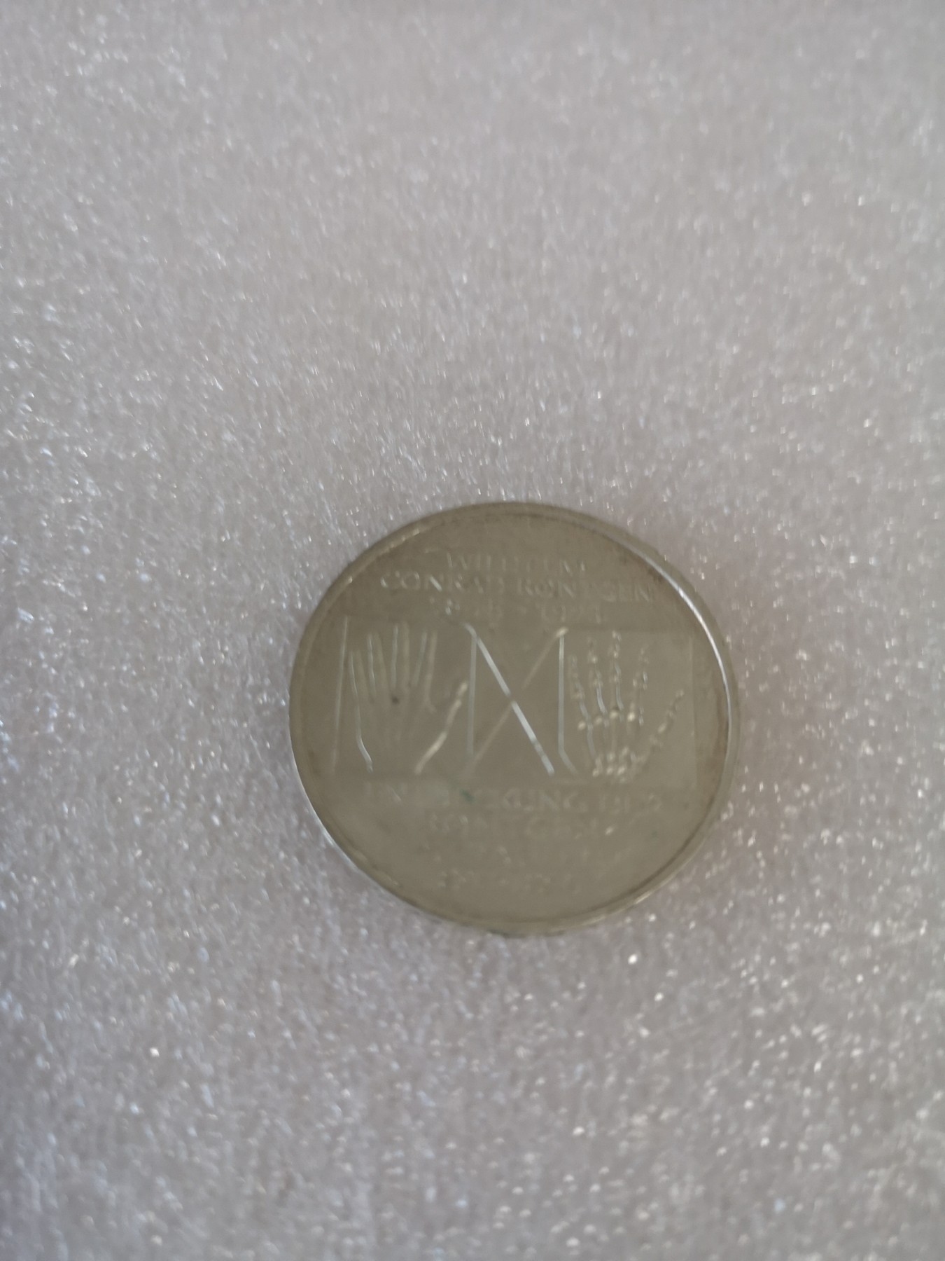 长老汇第33场老银币拍卖 1995D联邦德国伦琴发现X光线150周年10马克纪念银币