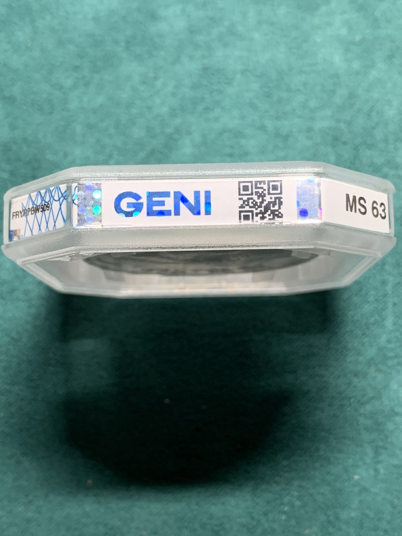 欢迎参加《竞宝斋》为爱冲冲冲 七夕特拍专场 ！第191场 (全场包邮) GENI MS63 法国1828W查理十世5法郎银币 原光好品未流通 十字转光，深打制状态无敌 法国GENI评级质量很高，权威评级高认可度