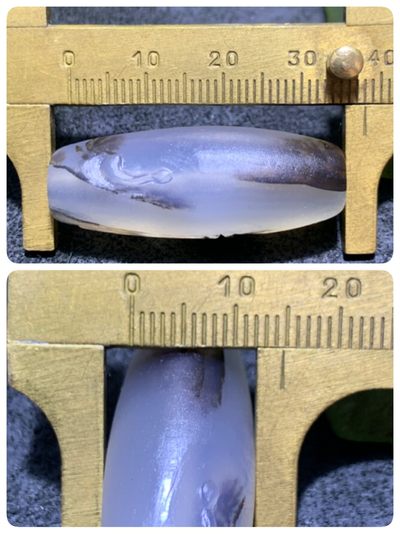 精美高玉化亚光草花纹海洋玉髓手工俏色巧雕禅字一心向佛，参禅悟道意境桶珠一个！ 精美高玉化亚光草花纹海洋玉髓手工俏色巧雕禅字一心向佛，参禅悟道意境桶珠一个！