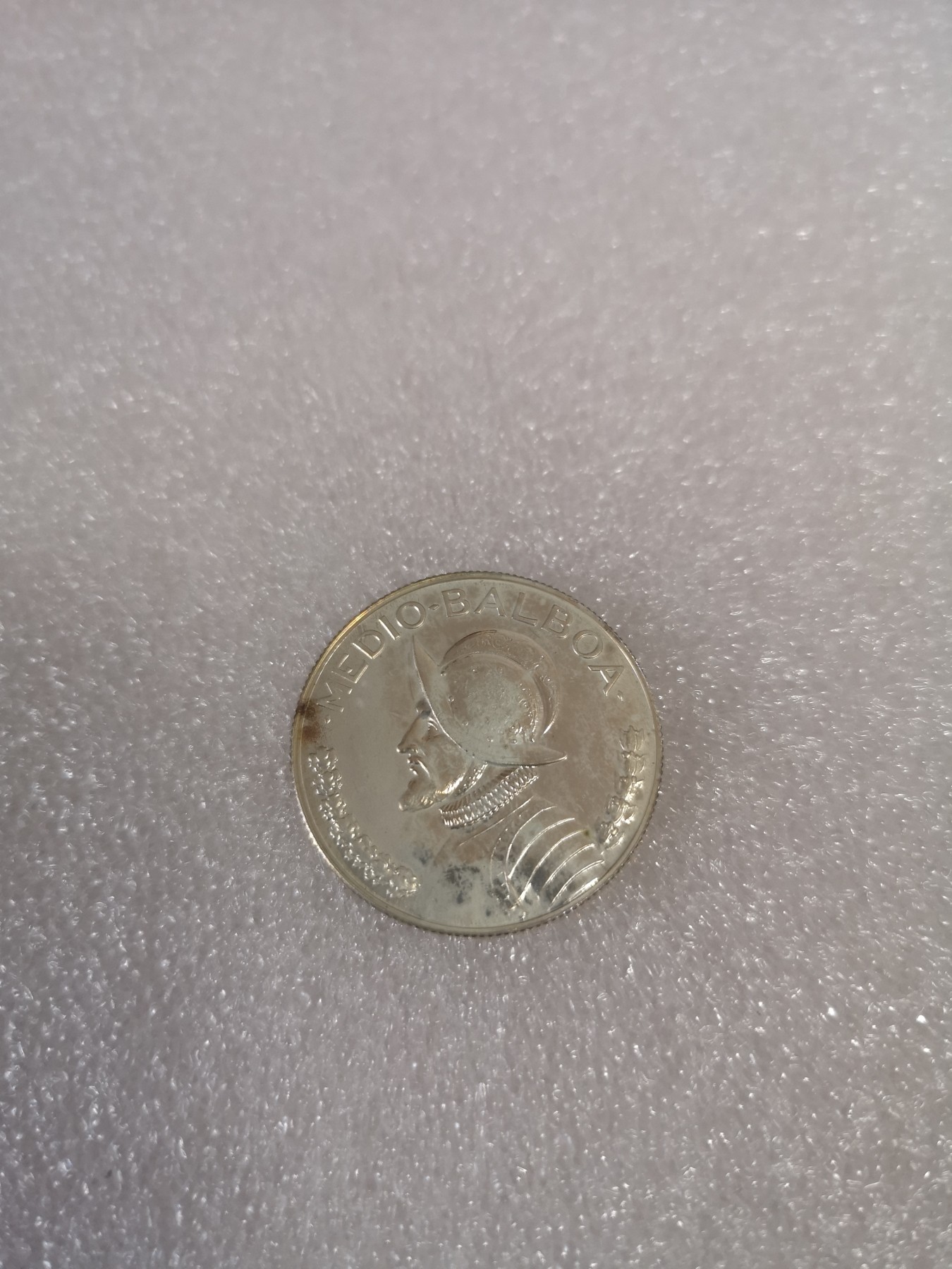 长老汇第33场老银币拍卖 1968巴拿马1/2巴伯亚精制银币