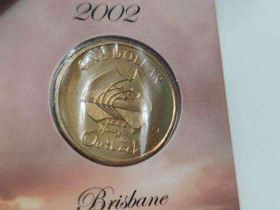 燕姐换藏第55场 澳大利亚2002年地图内陆统一1元原厂卡装