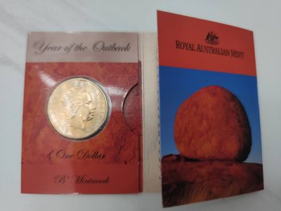 燕姐换藏第55场 澳大利亚2002年地图内陆统一1元原厂卡装