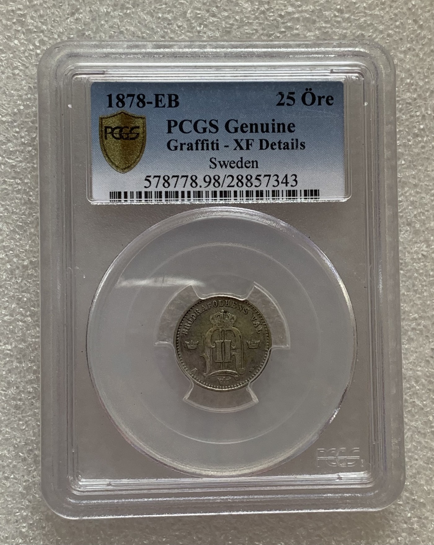 瓶子🏺第105期拍卖会 1878年 5欧尔银币