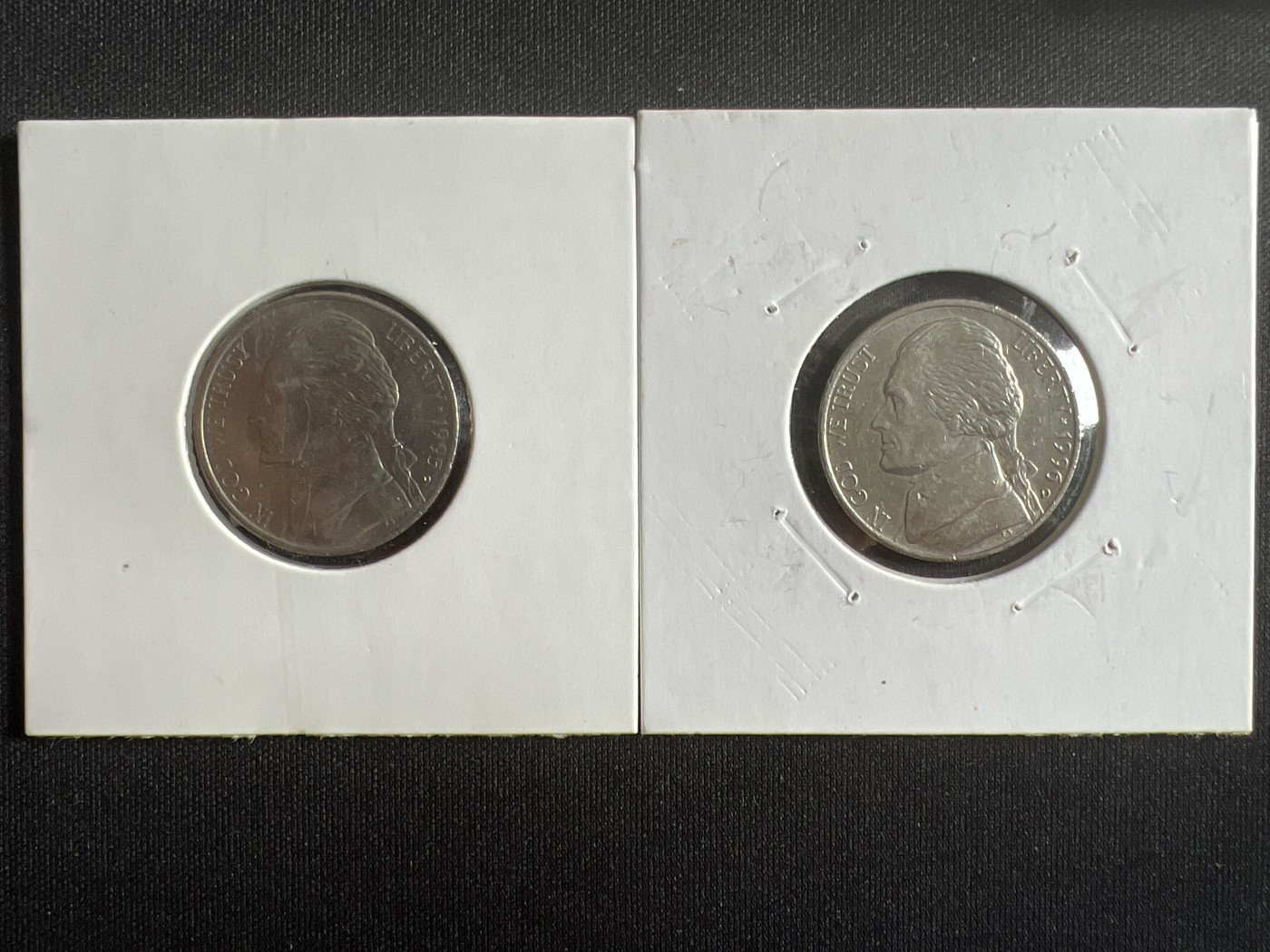 泡泡堂第380期 硬币专场 （无押金，捡漏，全场20包邮，偏远地区除外，接收代拍业务） 美国五美分一对