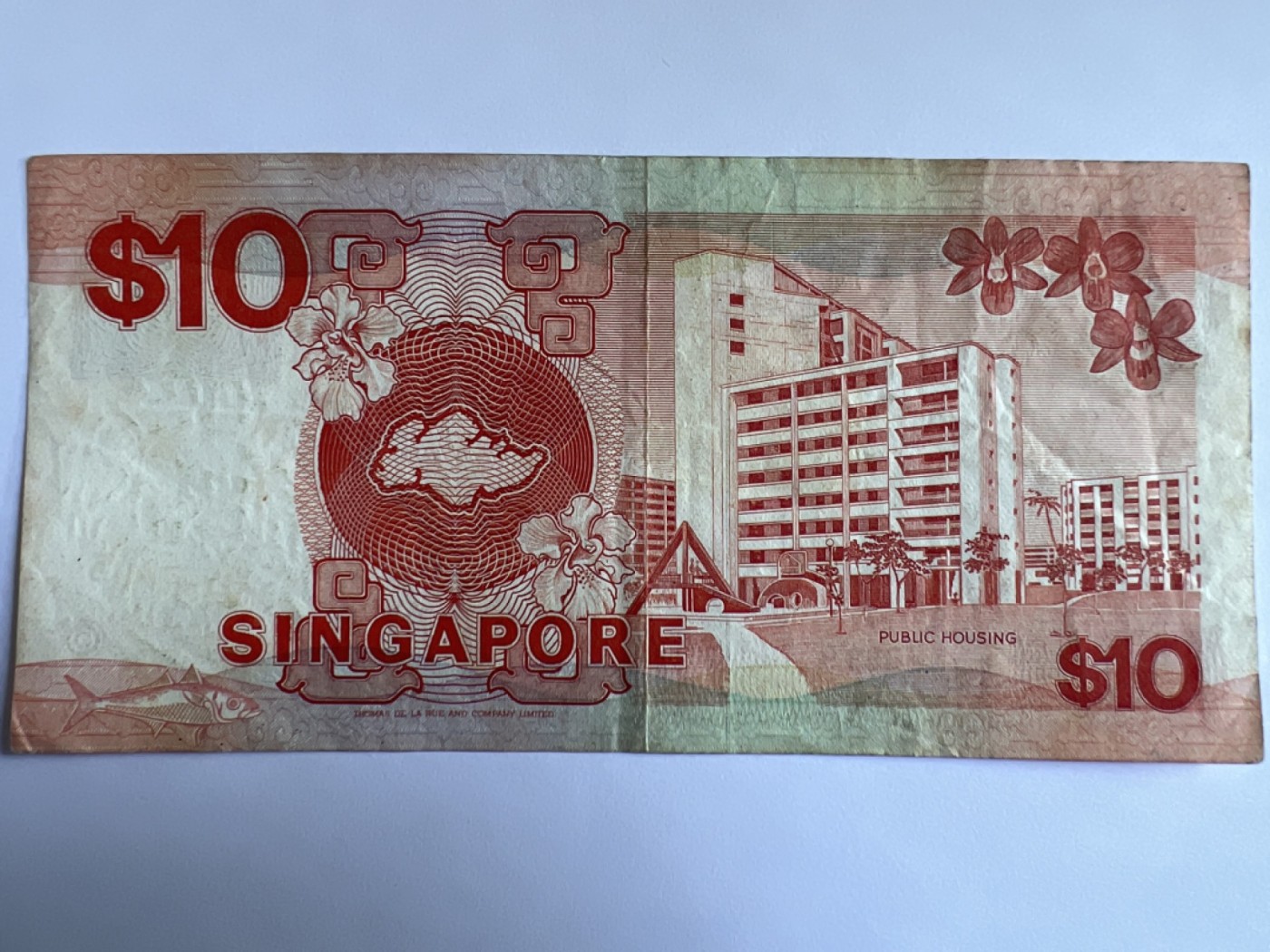 泡泡堂第384期 纸币专场 （无押金，捡漏，全场20包邮，偏远地区除外，接收代拍业务） 老版新加坡船版10元