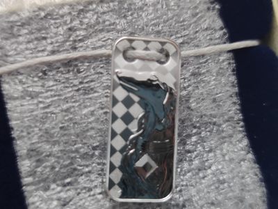 燕姐换藏第55场 新西兰2018年狗年镶嵌施华洛世奇水晶长方形纪念币