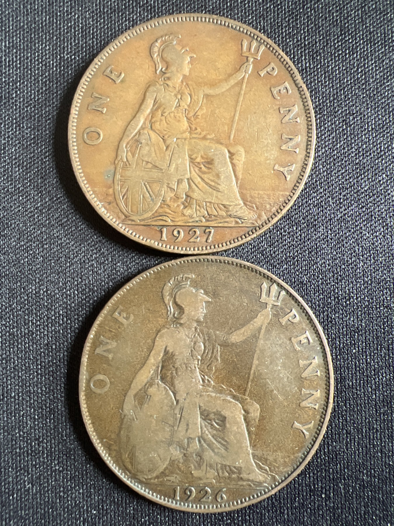 泡泡堂第380期 硬币专场 （无押金，捡漏，全场20包邮，偏远地区除外，接收代拍业务） 乔六一便士两枚