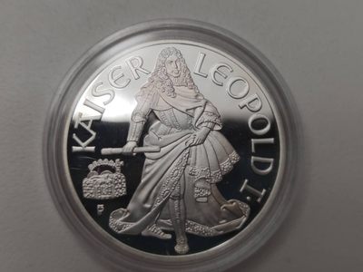 燕姐换藏第55场 奥地利1993年利奥波德精制银币