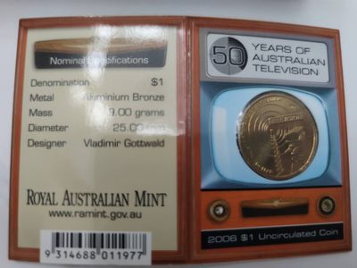 燕姐换藏第55场 澳大利亚2006年电视开播50周年1元原厂卡装