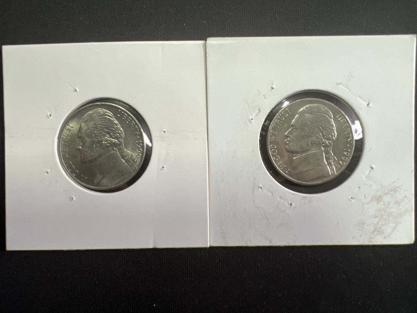 泡泡堂第381期 硬币专场 （无押金，捡漏，全场20包邮，偏远地区除外，接收代拍业务） 美国五美分一对