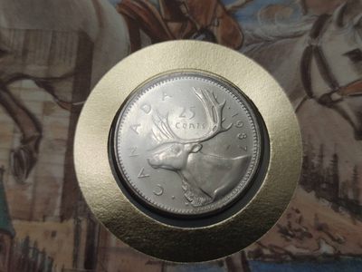 燕姐换藏第55场 加拿大1987年邮币封