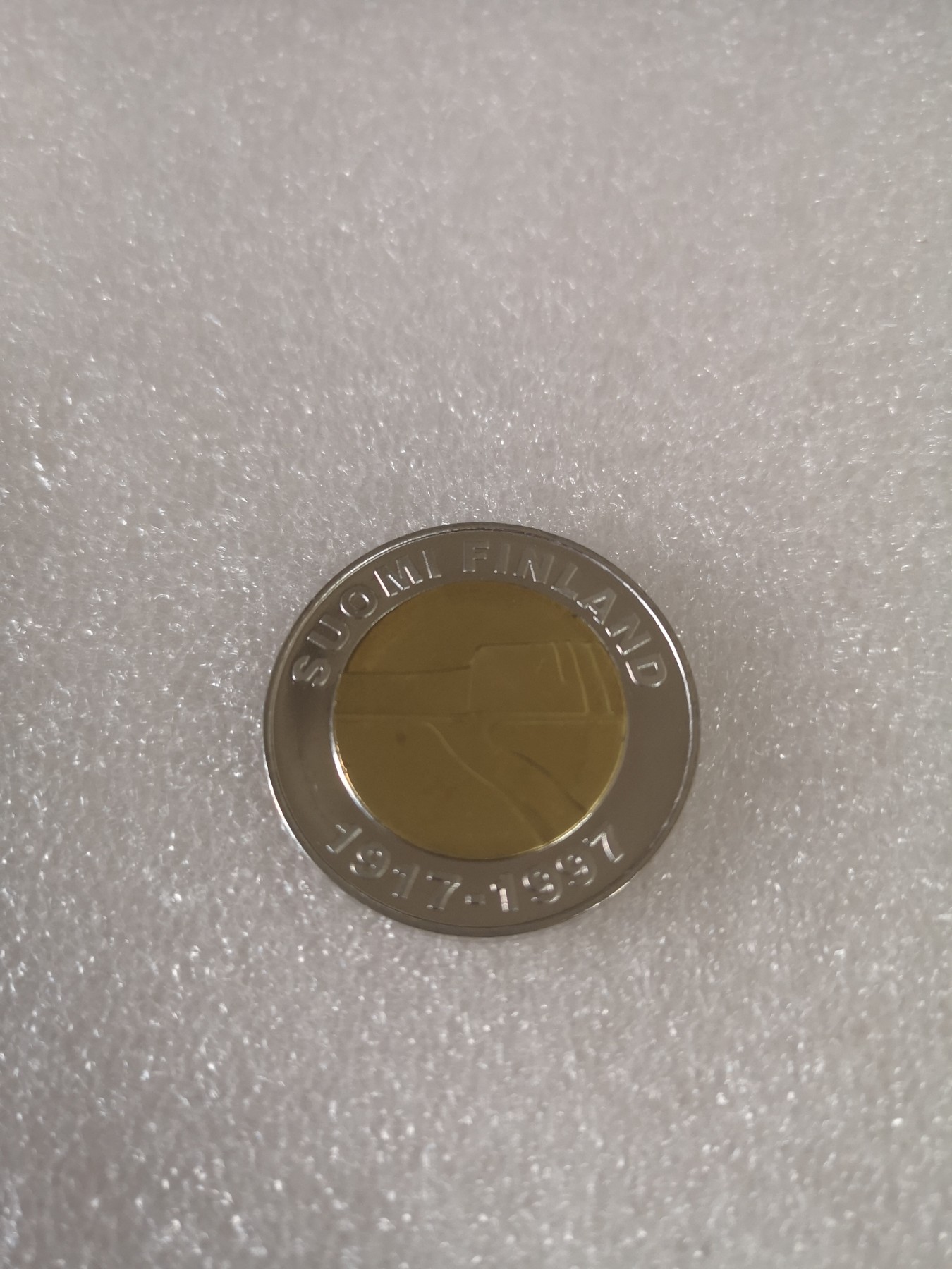 长老汇第33场老银币拍卖 1997芬兰独立80周年双金属25马克币