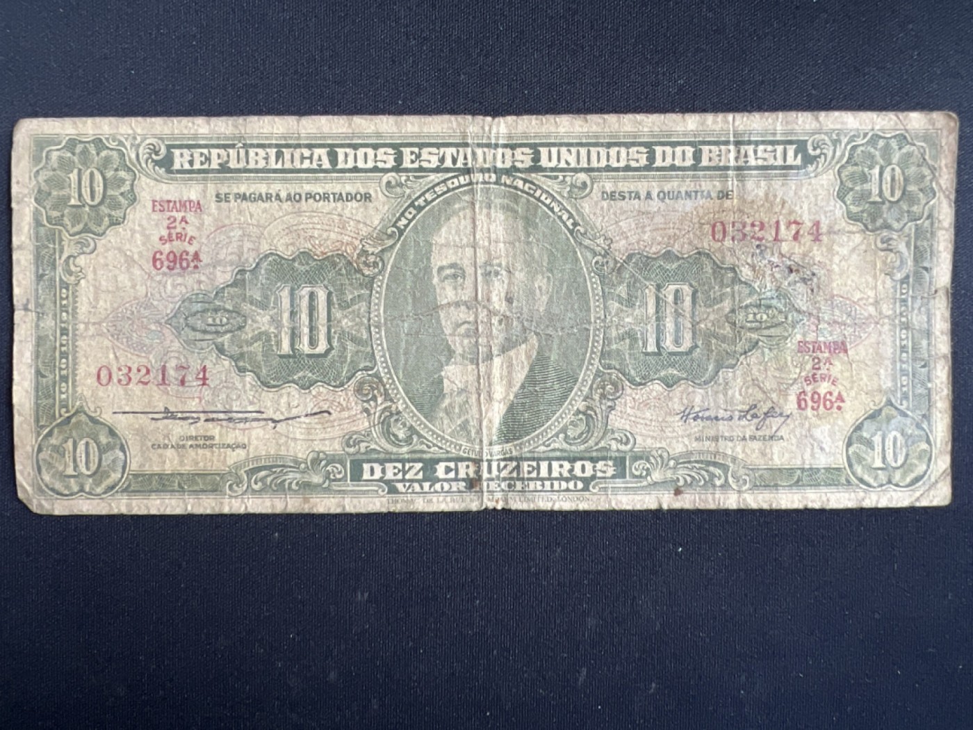 泡泡堂第384期 纸币专场 （无押金，捡漏，全场20包邮，偏远地区除外，接收代拍业务） 巴西10克鲁塞罗