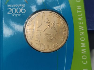 燕姐换藏第55场 澳大利亚2006年墨尔本英联邦运动会1元原厂卡装
