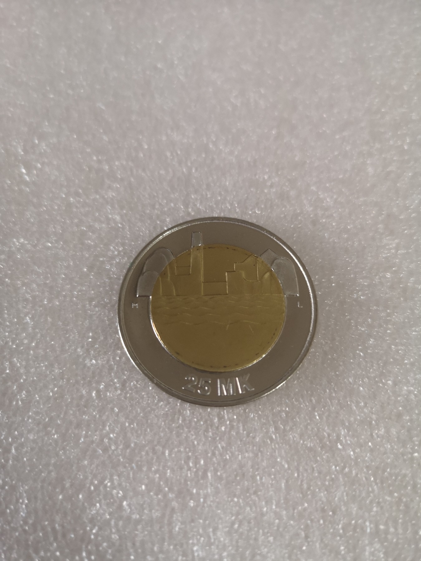 长老汇第33场老银币拍卖 1997芬兰独立80周年双金属25马克币