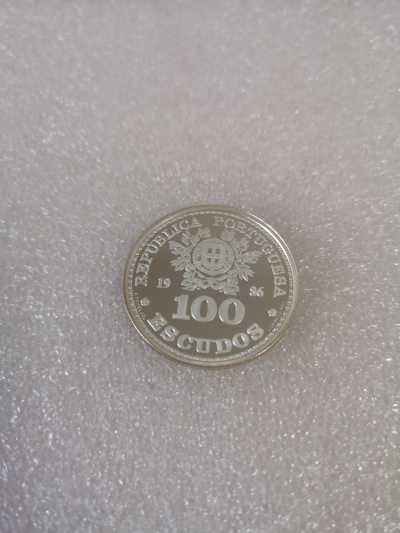长老汇第33场老银币拍卖 1986葡萄牙墨西哥世界杯100埃斯库多斯精制银币